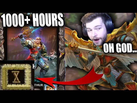 MY NEW RIVAL IS THE NOTORIOUS KING ARTHUR GOD?! - Masters Ranked Duel - SMITE