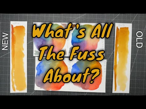 Old vs. New Quinacridone Gold // Is it Really THAT Different?