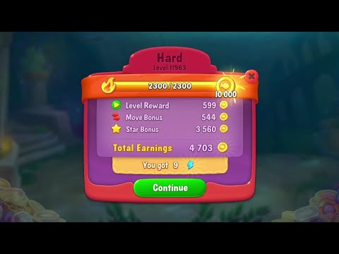 @Fishdom Level 11960 - Hard Level 11963