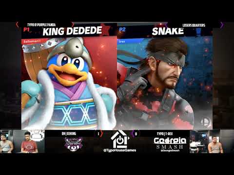 Typo Friday 6/14/19 - DH| D3king(Dedede) VS Typo| T-Rex(Snake) - Losers Quarters