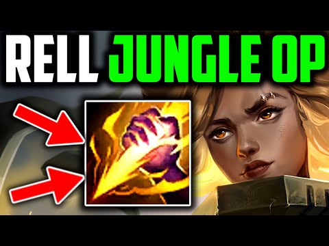 RIOT BUFFED RELL INTO A CRAZY JUNGLER! (GOOD CLEARS W BIG GANKS) - Rell Guide S13 League of Legends