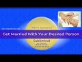 Get Married To Your Desired Person Hypnodaddy Wavv High Quality
