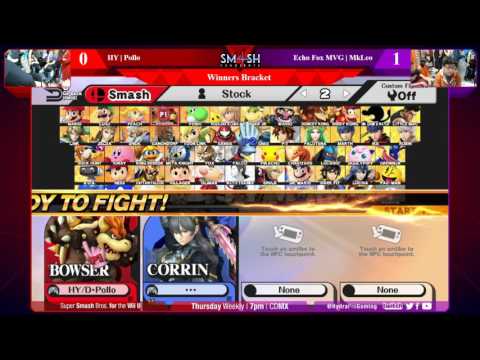 SP80 HY | Pollo (Bowser) Vs. Echo Fox MVG | MkLeo (Corrin) - Winners Quarters - Smash 4