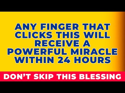 RECEIVE A POWERFUL MIRACLE IN 24 HOURS | Powerful Miracle Prayer For Financial Breakthrough