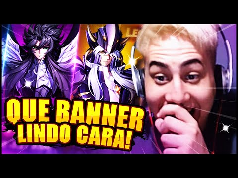 AGORA SIM! BANNER DOS ESPECTROS & HADES NA POOL | Saint Seiya Awakening