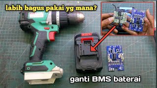 How to install BMS 4 mosfet Makita LXT battery