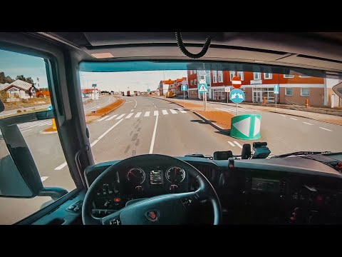Driving Scania POV - Czech Republic 🇨🇿 Náchod