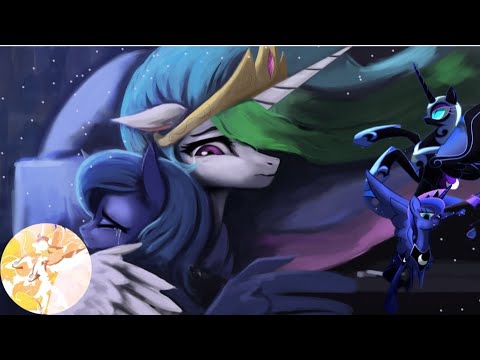 song Dark Horse (feat. Juicy J) Celestia and Luna, Daybreaker, Nightmare Moon.