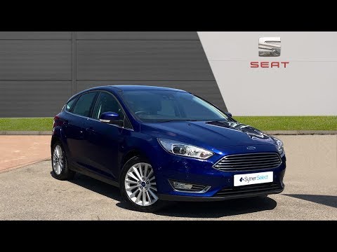 MV16DZB FORD FOCUS TITANIUM X BLUE 2016, Huddersfield Seat