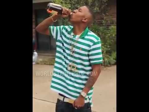Insane  Dude Downs A Fifth Of Hennessy Straight!   New Videovia torchbrowser com