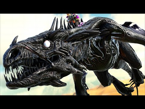 Domei o Explosivo Necrotic Wyvern Do Deserto! Ele PODE... Ark G.R - Dinossauros