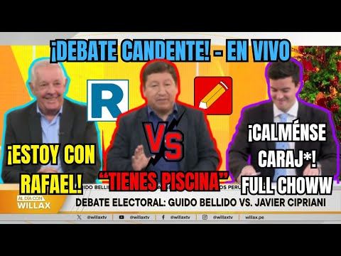 "NO ME METAS CUENTOS" | ¡NO METAS A RAFAEL ACÁ! | SE armó el DEBATE, CIPRIANI VS BELLIDO