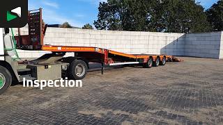 Semi-reboque baixa Faymonville STZ-3AUB Extendable + Lifting Bed Ramps SAF 3x Steering | Imagem 4 - Autoline