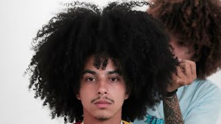 My Brother WANTED to RUIN His Hair... and I Saved Him! 😱