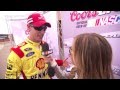 Joey Logano earns the Coors Light Pole Award at Michigan