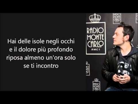 Tiziano Ferro - Hai delle isole negli occhi (con testo)