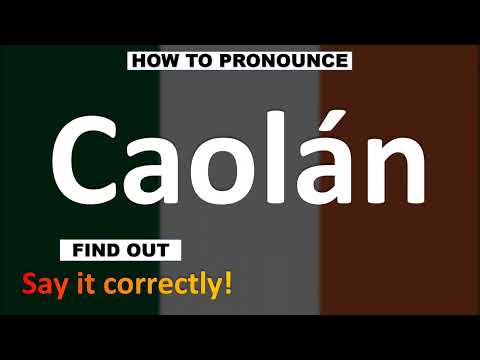 How to Pronounce Caolán (Irish Name)
