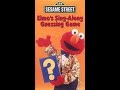 Sesame Street Elmo S Sing Along Guessing Game 1996 VHS Full Screen
