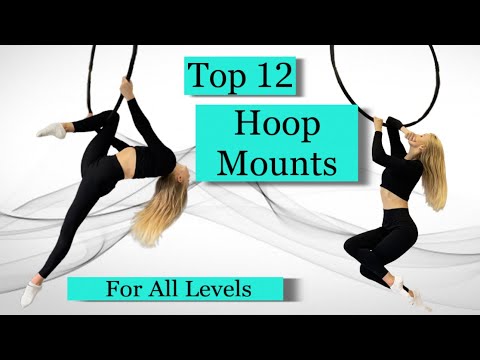 Aerial Hoop MOUNTS from beginner to advanced level | Aerial Ring Tutorial