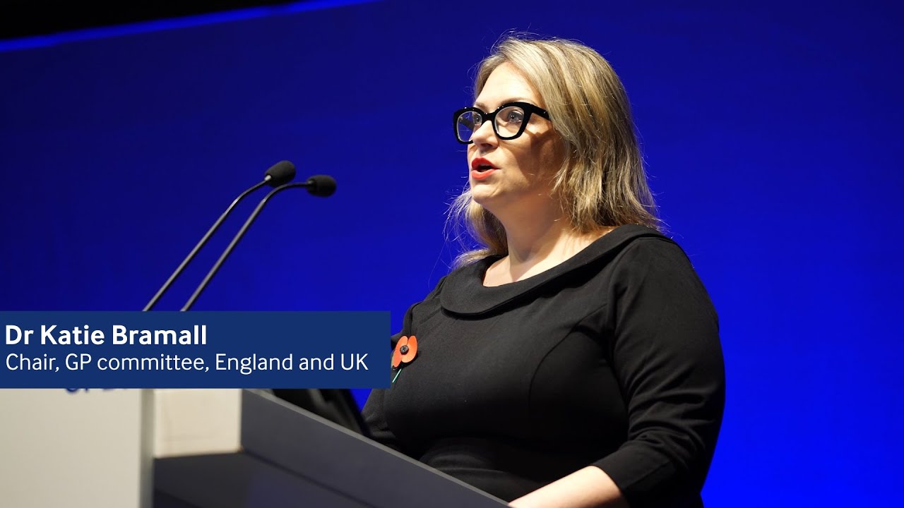 GPC chair address to LMC Conference - 7 November 2025 | British Medical Association