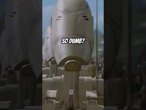Why Were Battle Droids So Dumb?