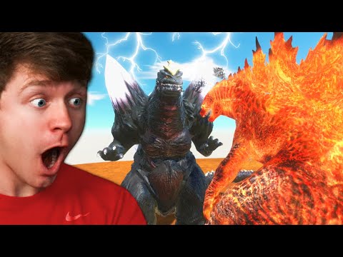 SPACE GODZILLA vs GODZILLA KAIJU in ARBS