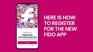 How to register the New Fido App