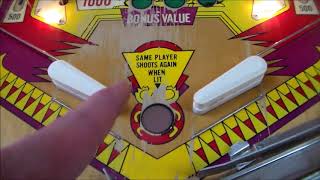 Repainting the playfield of a 1977 Gottlieb Cleopatra Pinball Machine