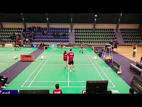 Interclub Badminton TOP 12 - J7 - MDMSA vs UST - Double Mixte 1