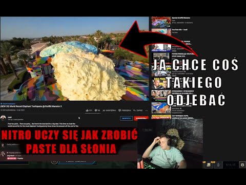 NITRO OGLĄDA JAK ZROBIĆ PASTE DLA SŁONIA I KUPUJE 440 LITRÓW PERHYDROLU