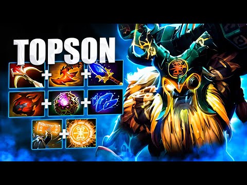 Mid SHAKER One-Shot From The IMPACT - Earthshaker Topson Dota 2