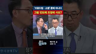 '브로드컴·소캠' 문제 아니다, 그럼 반도체 조정에 사요?｜증시딥담화