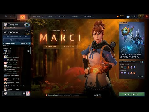 DOTA 2 New Hero Marci has been released