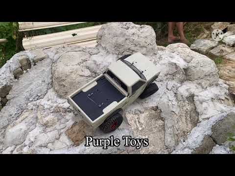 RC crawler custom made LCG vs Traxxas TRX sport custom