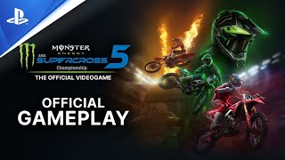 Monster Energy Supercross 5 - Trailer de gameplay | PS4, PS5