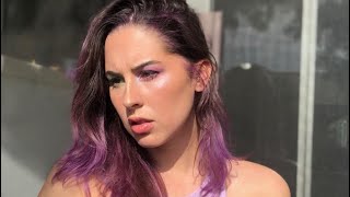 Dyeing my hair purple