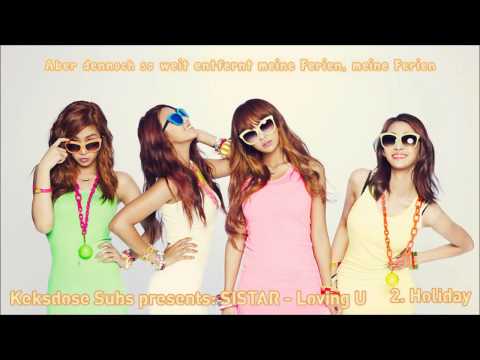 [HD] SISTAR  - Holiday [German Subs]