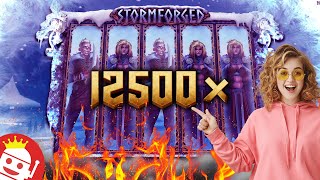 😱😱 PLAYER LANDS STORMEDFORGED MAX WIN WITHOUT BONUS BUY! Video Video