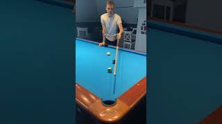 Pool lesson: never backspin in this situation! ❌ here is the solution ✅ #8ball #billiards