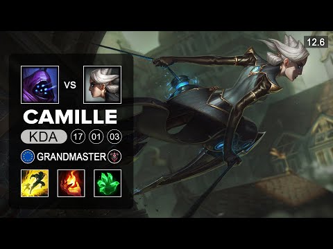 Camille vs Jax Top - EUW Grandmaster - Patch 12.6 Season 12