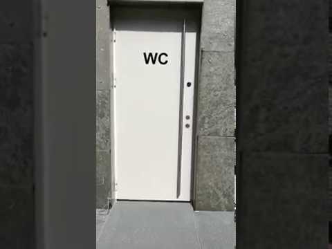 Бесплатный общественный туалет в Норвегии