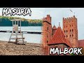 EXPLORING THE WORLDS BIGGEST CASTLE AND POLANDS BEST LAKES |   MASURIA AND MALBORK, POLAND VLOG
