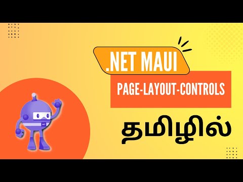 .NET MAUI Basics in Tamil: Pages, Layouts and Controls with Demos Guide For Everyone #NETMAUI #tamil