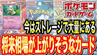 【ポケカ】今は相場も低くストレージに大量にあるカードでも将来何倍にも高騰しそうなカード　#ポケモン　#ポケカ　#相場　#ストレージ