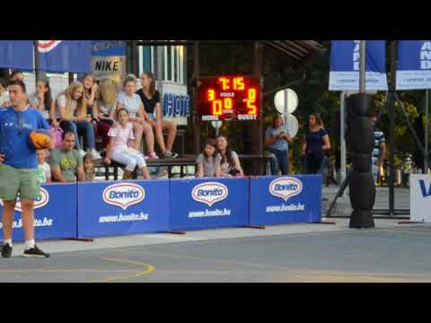 VIVIA 3x3 PRNJAVOR 2018: Caffe Evropa - Elektro obnova (8:12) ČETVRTFINALE KADETI