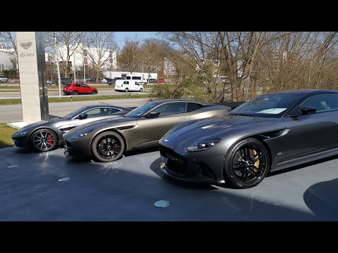 Aston Martin Vantage, DB 11, DBS Superleggera, DBX, Rapide