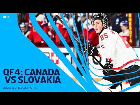QF 4: Canada vs Slovakia | 2026 #WorldJuniors