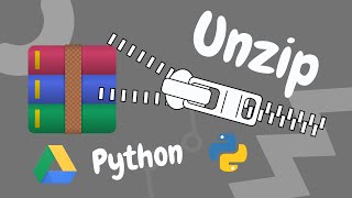 Extract Zip Files in Google Drive with Google Colab & Python