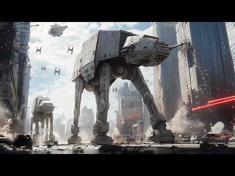 Mega Battle of 4 Armies! Terminators VS Star Wars VS Xenomorphs VS Predators - UEBS2 [4k]