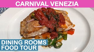 Carnival Venezia: Main Dining Rooms Food Tour